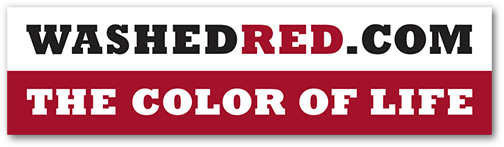 WashedRed.com Bumper Sticker